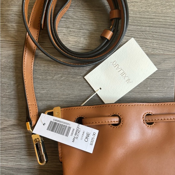 NWT Auxiliary Leather Mini Bucket Bag - Picture 3 of 4